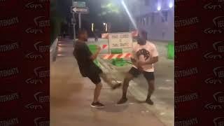 Nick Diaz vs Random Guy In The Streets