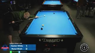 Hunter White vs Runal Bhatt - Tour Championship - 9 Ball - Final Four Winners - 12/7/24