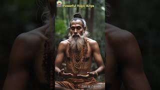 Sadhu Performs Powerful Yogic Kriya!  #sadhu #kumbh #tantrik #meditation #spiritual #enlightenment