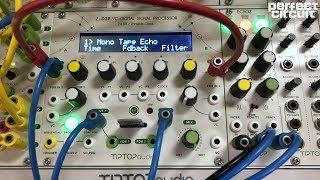 Tiptop Audio Echoz Delay Module Sounds SuperBooth 2019