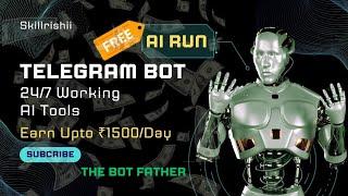 Free 24/7 Telegram Bot And Earn Money - NO Coding REQUIRED!