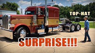 DRIVER (TOP-HAT) GETS SURPRISED WITH A NEW BIG RIG