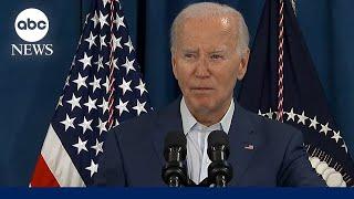 LIVE: Pres. Biden delivers statement following possible assassination attempt on Donald Trump