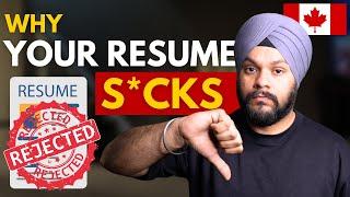 Why your Resume S*cks | Make a Killer Resume to get a Field Job in Canada