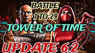 Tower of Time Battle 1 - 29 | Mortal Kombat Mobile Update 6.2 | Mk Mobile Game
