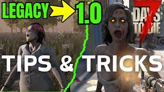 Tips and Tricks for 7 Days to Die Console Edition - For New and Legacy Players coming to 1.0!!