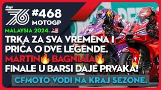 Lap76 #468 MotoGP: Martin i Bagniaia epskom bitkom u Sepangu podigli i sebe i sport na krov sveta.