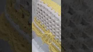 Capa acoplada de crochê #crochet #crochetando #crochetclothes #shorts #shortvideo