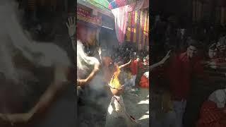 নবদ্বীপে পূজিত ভদ্রাকালী মাতার ধুনো পোড়ানো