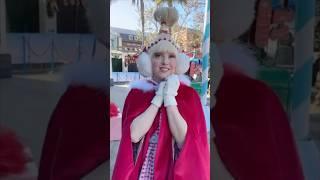 Talking to Cindy Lu Who at Universal Studios Hollywood