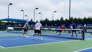 Unbelievable Pickleball Point at PPA Senior Pro Texas Open 2024