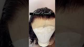 Plucking Tutorial Update | Amazon Wig Edition #wiginfluencer #shortvideos #pluckingtutorial