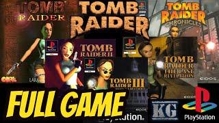 Tomb Raider ANTHOLOGY [PS1] 100% ALL SECRETS Gameplay Walkthrough FULL GAME [4K60ᶠᵖˢ]