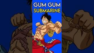 Technique Luffy only used ONCE!