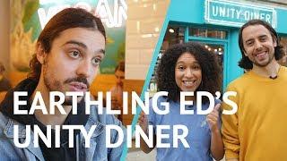 We Visit Earthling Ed's Unity Diner! | #SoVeganEats | SO VEGAN