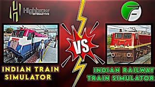 Indian Train Simulator V/S Indian Railway Train Simulator | Full Comparison | RGI |