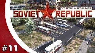 Personentransport Tutorial! - Let's Play - Workers & Resources: Soviet Republic 11/02 [Deutsch]