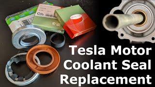 Tesla Motor Coolant Seal: DIY Failure "Investigation" and Replacement