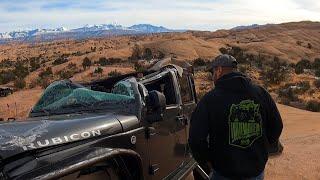 Jeep Rolls Off Dragons Tail