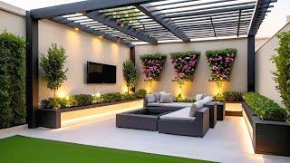 +300 NEW Modern Patio Pergola Designs 2024 Home Garden Landscaping ideas| Terrace And Rooftop Garden