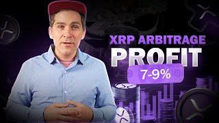 Crypto Arbitrage: Best XRP Arbitrage Strategy in 2024 | Ripple XRP Crypto Strategy | Profit +9%