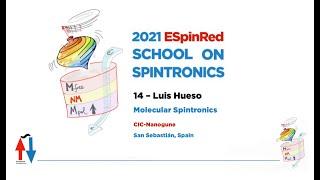 Luis Hueso - Molecular Spintronics - ESpinRed School on Spintronics 14