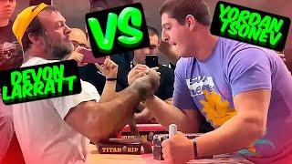 DEVON LARRATT vs YORDAN TSONEV - ARMWRESTLING 2022