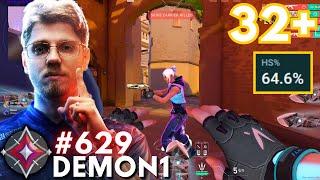 LEV Demon1 64.6% Headshot in Valorant! Comeback in Pro! [NA] #demon1