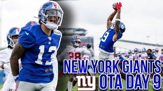 NABERS TO THE HOUSE!  | 2024 New York Giants OTA Day 9 Recap!