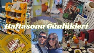 Vlog | Haftasonu günlükleri, Rakı sofrası, Vlogtober'a hazırlık,Süpriz Doğumgünü hediyem ve fazlası