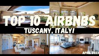 Top 10 Airbnb's  in Florence, Italy!