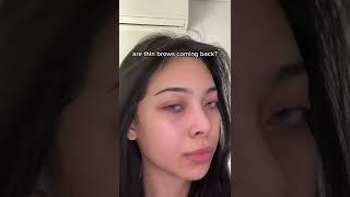 Do you think thin brows are coming back wahmeko fyp foryou foryoupage makeup kyliejenner kyliejen