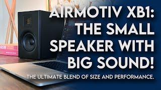 Airmotiv XB1: Compact Speakers with Big Sound – Perfect for Any Space!