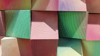 bức tranh ｜ gỗ pơmu ghép kỳ công đẹp nhất mà mmh từng nhìn thấy