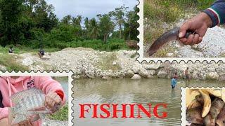Nangapa at Nanghuli ng Isda Gamit ang Lambat(nagdala).