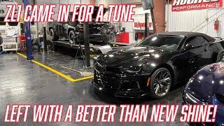 6th gen Zl1 gets a Dyno tune and a polish job! Stay tuned for more updates on the shine page!