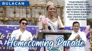 Miss Universe Philippines 2024 Miss U Asia Chelsea Manalo's Homecoming and Victory Parade in Bulacan