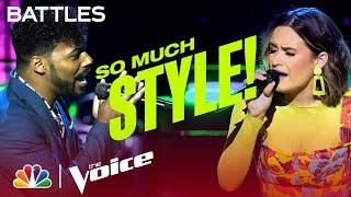 Sasha Hurtado vs. Devix on MGMT's "Electric Feel" | The Voice Battles 2022