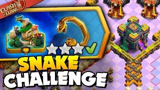 Easily 3 Star Snake It Back Challenge (Clash of Clans)