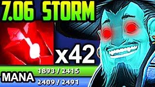 DEVIL STORM SPIRIT DOTA 2 PATCH 7.06 GAMEPLAY