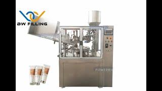 Tube Filling Machine Soft Tube Filling Machine: One minute to show how does machine fill and seal