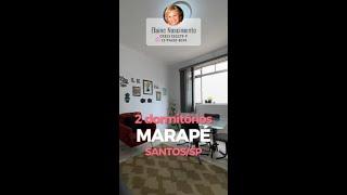 Apartamento 2 dormitórios no Marapé em Santos/SP - Ref. 146908