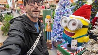 The HOME DEPOT Christmas Kreep ft/ Minion's Animatronic FULL STORE TOUR 2024 #kreepers