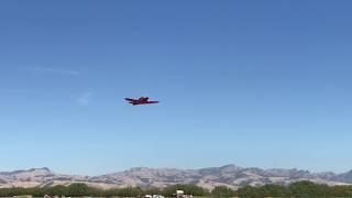 Globe Swift Departing Frazier Lake Airpark