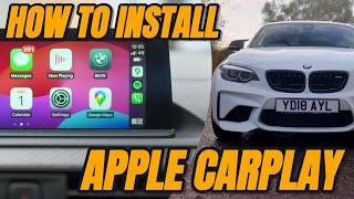 My first mod on my BMW M2 / Full screen Apple CarPlay