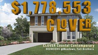 【新房开箱】[沉浸式看房] 森林湖最新上市样板房 CLOVER | Toll Brothers| The Redwoods at The Meadows | The Clover Model Home