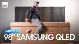 Unboxing Samsung’s Largest QLED TV | Meet the 98” QN90D