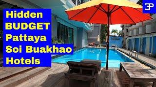 Hidden BUDGET Soi Buakhao Hotels Pattaya Thailand