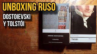  «Resurrección» de Tolstói y «CUENTOS» de Dostoievski • ¡UNBOXING RUSO!