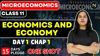 Economics and Economy | ONE SHOT | Microeconomics | Class 11 | TR Jain | Neha Jangid